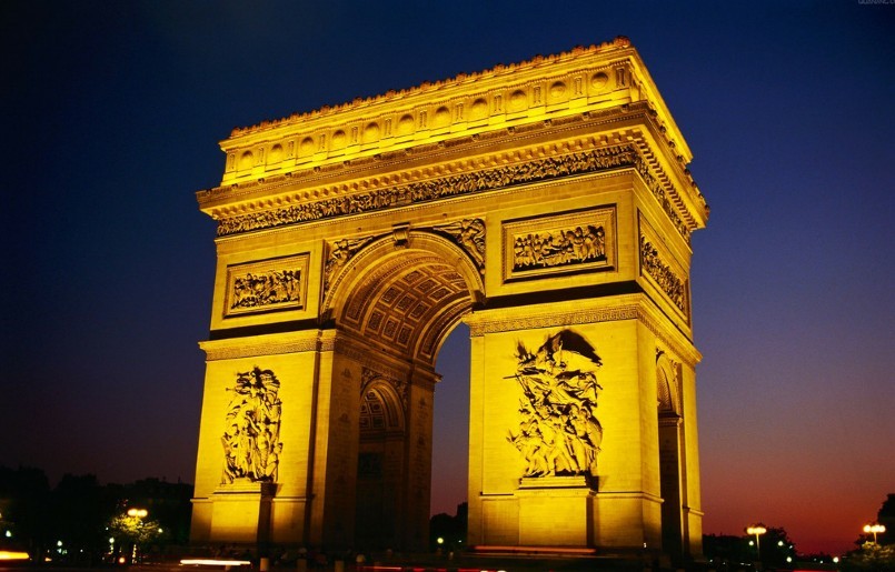 巴黎四大代表建筑 凯旋门